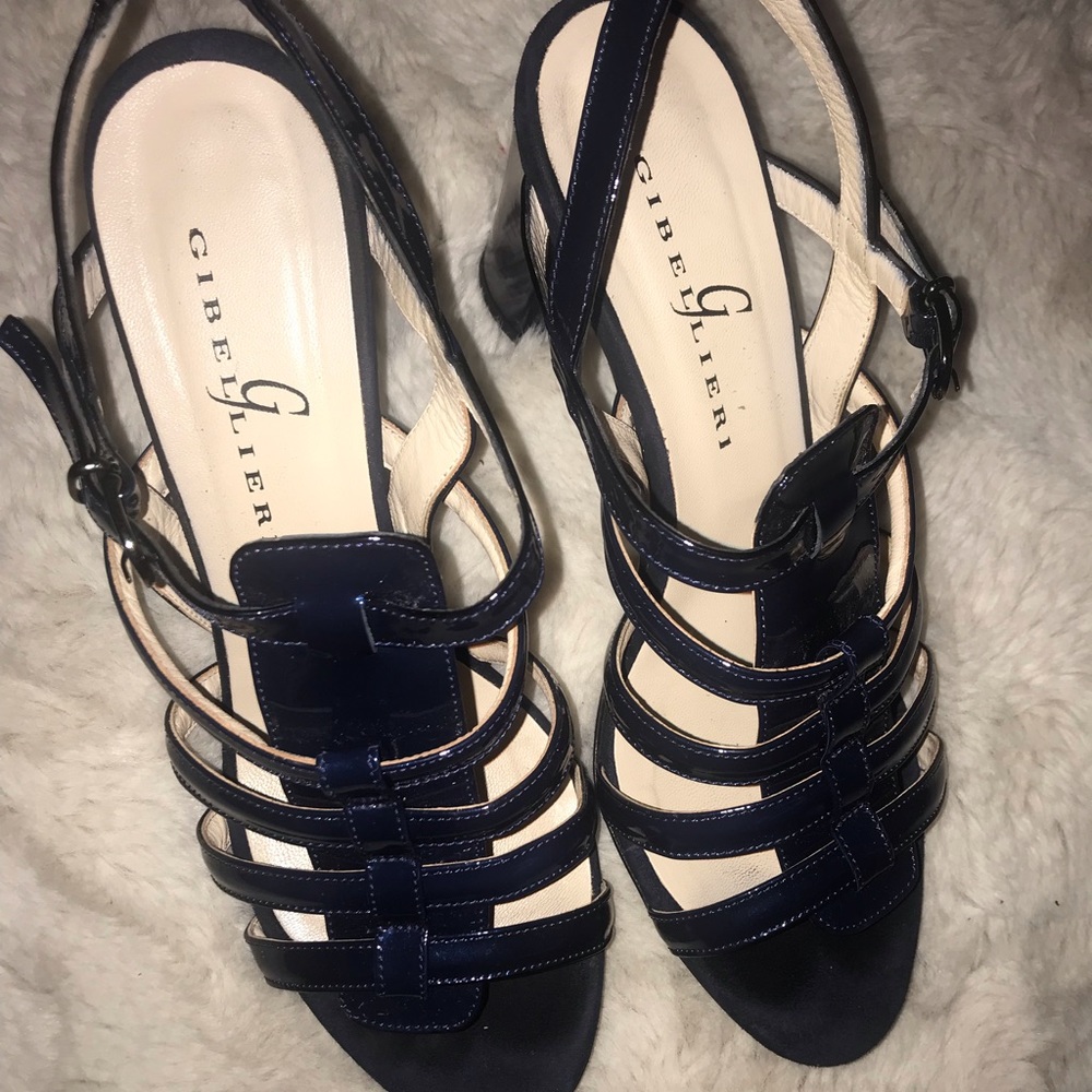 Royal Blue Italian Heels